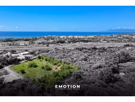 achat terrain 2 000m² st francois 97118