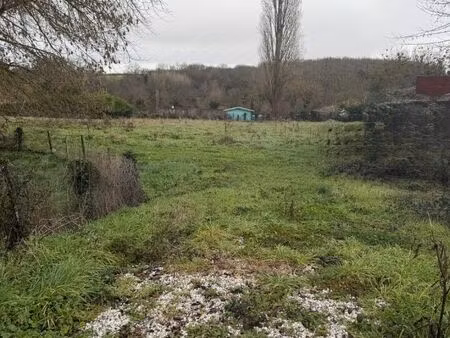 vente terrain 1400 m² bieujac (33210)