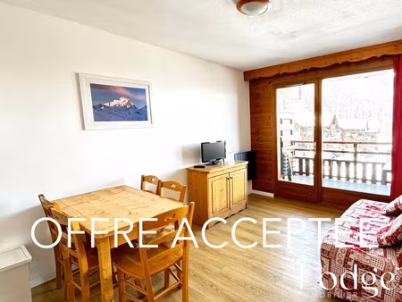 vente appartement 3 pièces 31m2 puy-saint-vincent 05290 - 127000 € - surface privée