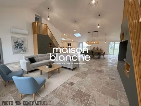 vente maison 6 pièces 195.62 m² à saint-ciers-d'abzac (33910)  399 000 €