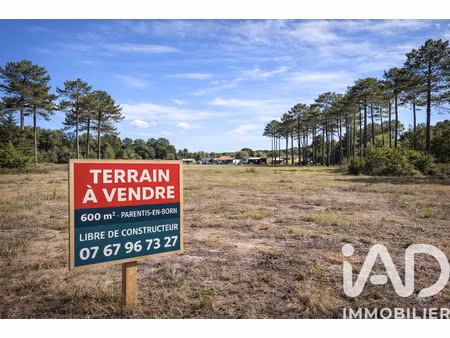vente terrain à parentis-en-born (40160) : à vendre / 599m² parentis-en-born