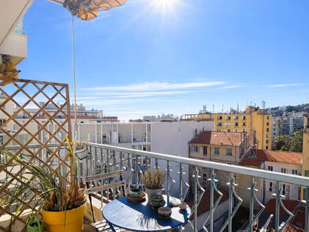 location appartement 2 pièces  38.40m²  nice