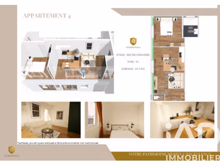 vente appartement 2 pièces