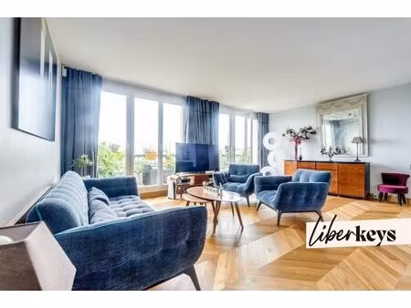 appartement rénové avec balcon et vue sacré-cœur – 75 m² – 2 chambres – rue de rome  paris