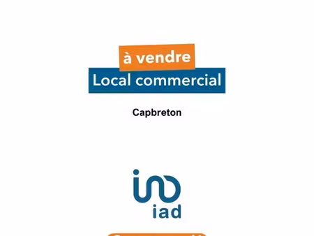 vente commerce 120 m² capbreton (40130)