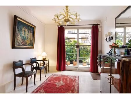 neuilly - saint james - hôtel particulier traversant art déco