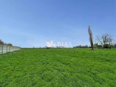 vente terrain à rouge-perriers (27110) : à vendre / 3740m² rouge-perriers