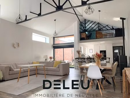 magnifique loft individuel en semi plein pied de 152 m² hab.