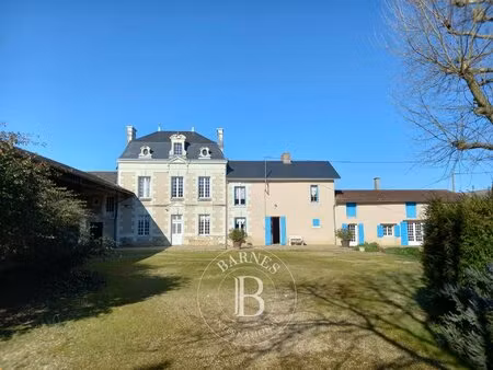 proche loudun (86) - propriété xvie et xixe - terrain d'environ 1 ha