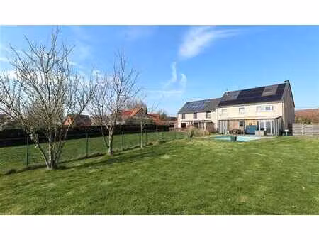 plein sud - piscine - magnifique vue - sart-risbart