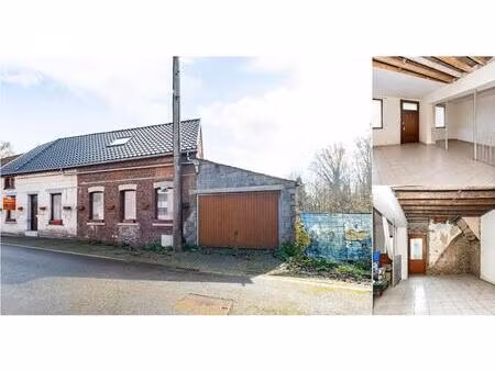 maison à vendre avec garage et jardin   quiévrain (vbe01036)