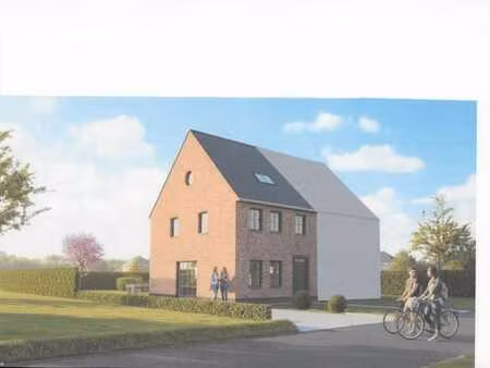 terrain avec projet de construction d'une villa sous la loi