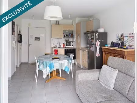 vente appartement 2 pièces 43 m² lorient (56100)
