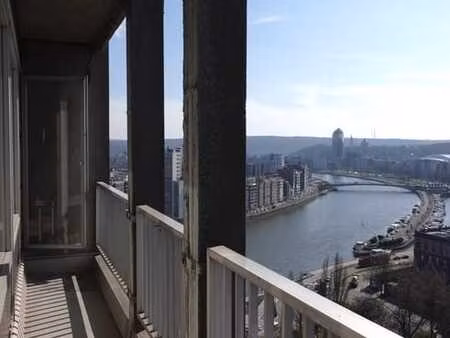 appartement 1 ch. avec vue panoramique sur liège