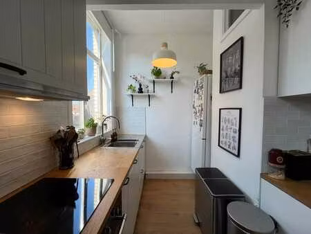 magnifique appartement rénové avec 1 chambre et bureau