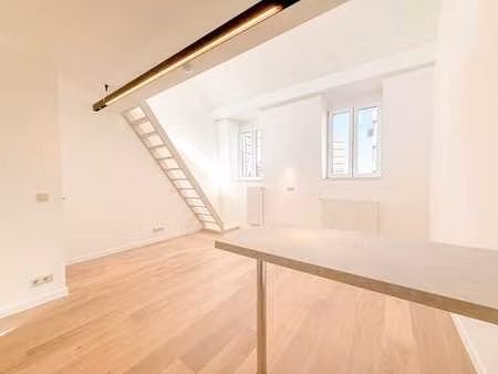 ixelles - studio meublé - rénové