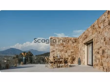 vente  porticcio  appartement t3 piscine et jardin  grand standing  lot 3.