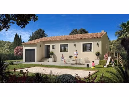 terrain avec maison neuve à vendre