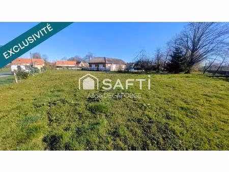 terrain constructible à vendre