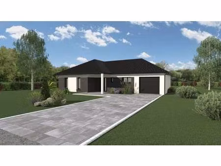 terrain avec maison neuve à vendre