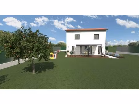 terrain avec maison neuve à vendre