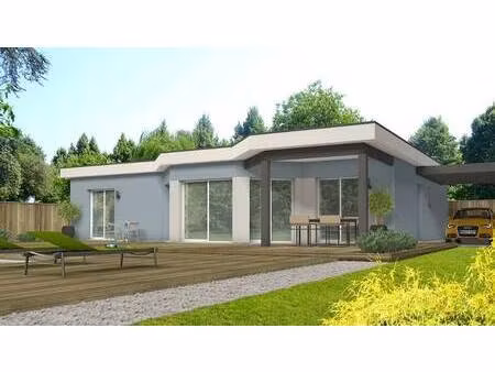 terrain avec maison neuve à vendre