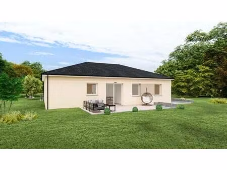 terrain avec maison neuve à vendre