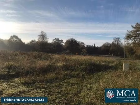terrain constructible viabilisé à vendre