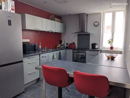 appartement t3 croix centre + cour privée bien orientée