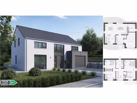 maison à vendre avec garage et 3 chambres   lobbes (vbe01579)