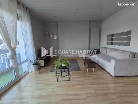 appartement 66 m² maubeuge