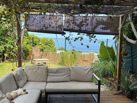maison à louer jardin vue mer