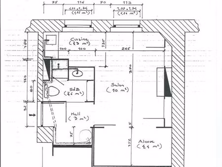 appartement t1bis lyon6°