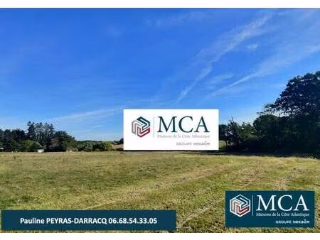 terrain constructible viabilisé à vendre