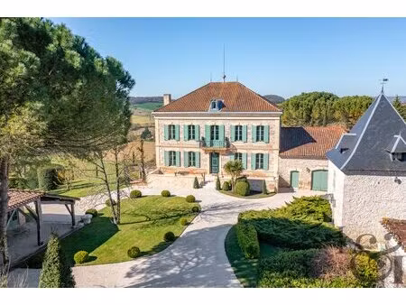 ensemble immobilier en pierre à sainte-livrade-sur-lot ( lot-et-garonne  47)