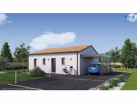 terrain avec maison neuve à vendre