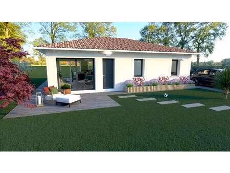 terrain avec maison neuve à vendre