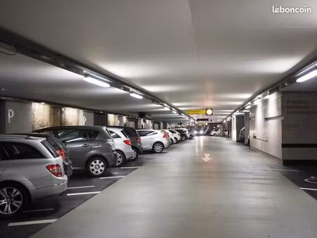 place de parking souterrain