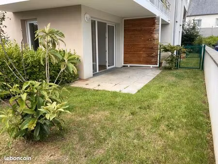 t3 à louer – 57 m² – terrasse – parking – lannion forlach