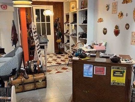 magasin de chaussures à vendre