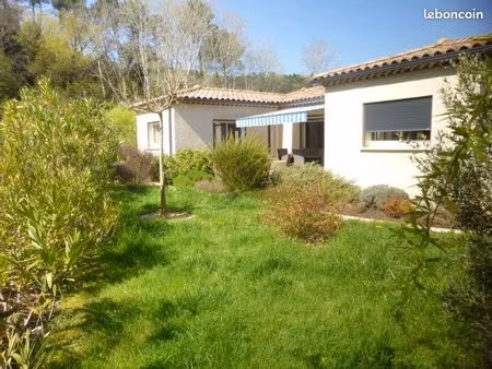 maison récente - plein pied - 2018 - 92 m2 habitables - exposée sud verdure - hors lotisse