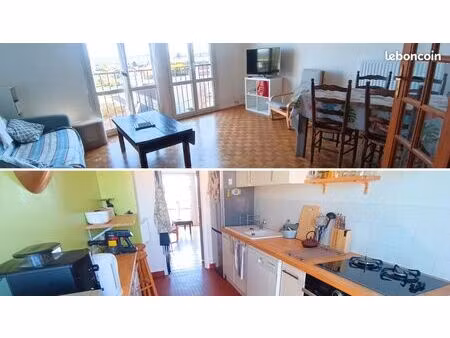 appartement 66m² - 2 chambres - 4ème étage + garage individuel privé