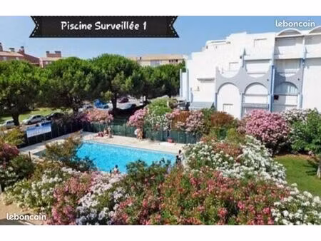 studio le grau du roi à louer