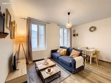 maison de ville meublée – centre de fécamp – 51 m² – 2 chambres