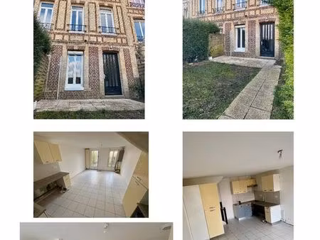 maison de ville montivilliers t4 avec jardinet