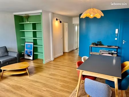 t2 meublé 60 m² habitable et 72 m² au sol