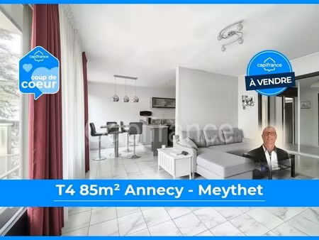 vente appartement 4 pièces 85 m² annecy (74960)