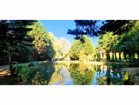 secteur la ferté bernard axe vibraye terrain de loisir avec étang