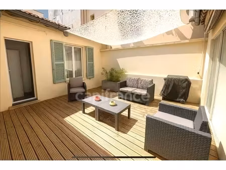 cannes centre appartement 3 pièces – terrasse – 2 chambres – potentiel investissement loca