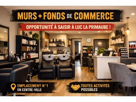 murs fond de commerce - luc la primaube